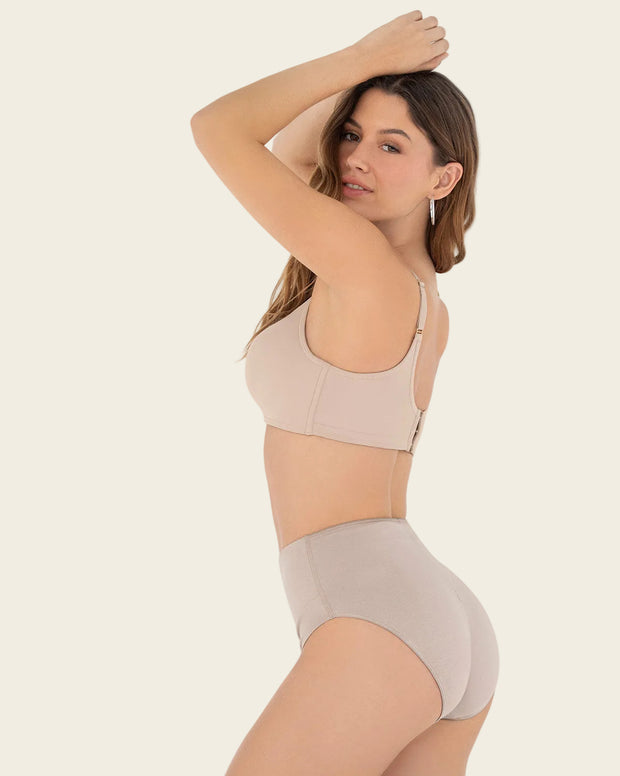 Panty hípster en algodón, compresión moderada