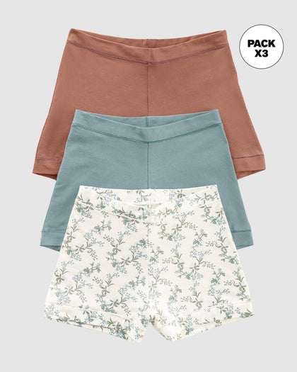 Paquete x 3 bóxers con algodón elástico#color_s40-estampado-verde-azul-terracota