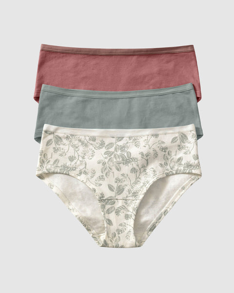 Paquete x 3 panty clásico de máxima comodidad y frescura#color_s29-gris-palo-de-rosa-marfil-estampado