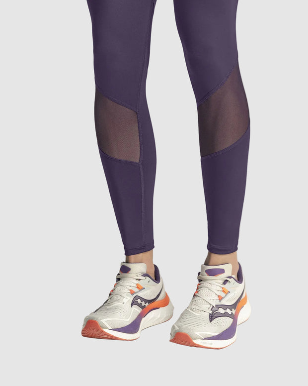 Legging de control con mallas transpirables en piernas