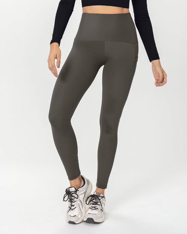 Legging deportivo de compresión con práctico bolsillo lateral#color_784-gris