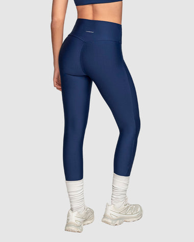 Legging deportivo tiro alto con corte en glúteos tipo corazón#color_509-azul