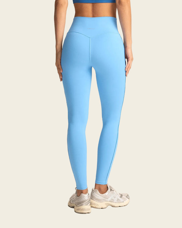 Solo-POS Legging deportivo de control con doble capa de tela en pretina