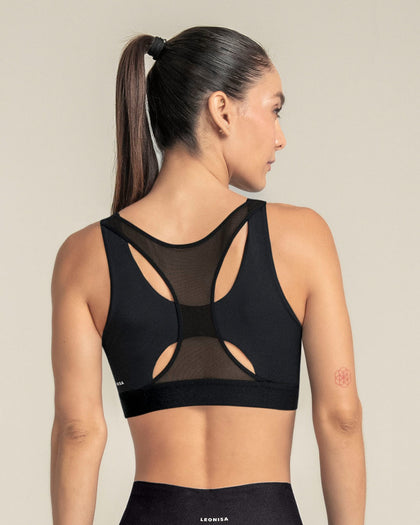 Top deportivo espalda atlética con detalles en SmartLace®#color_700-negro