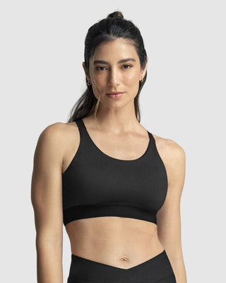 Brasier deportivo graduable en espalda#color_700-negro
