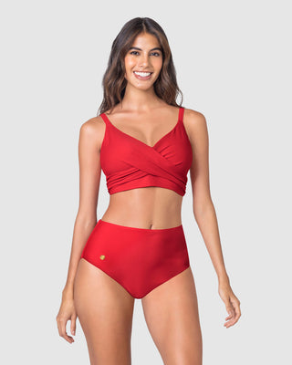 Bikini con panty tiro alto y top de buen cubrimiento#color_377-rojo-medio