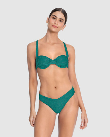 Bikini en tela con brillo#color_663-verde