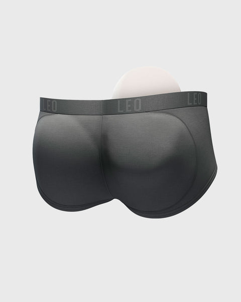 Bóxer brief de aumento de glúteos en microfibra con almohadillas extraibles#color_700-negro