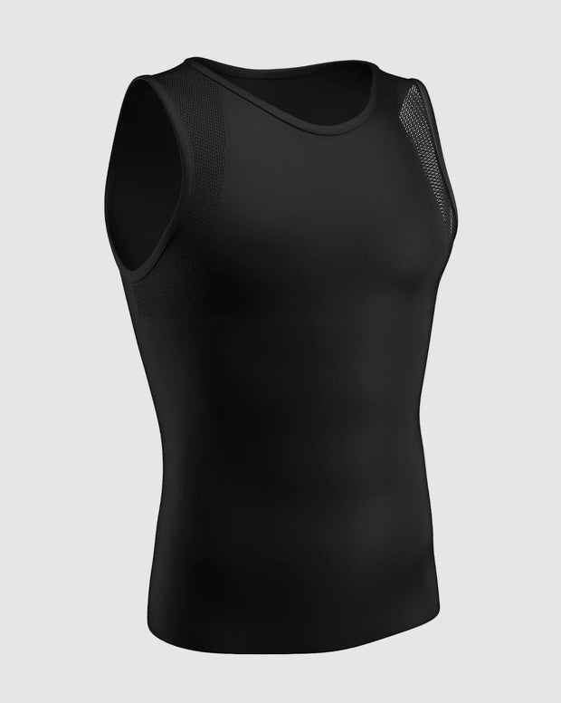 Camiseta manga sisa de compresión fuerte ideal para uso diario con algodón pima