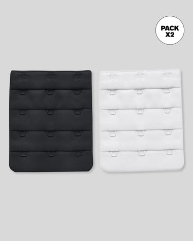 Paquete x2 broches extensores triples#color_999-blanco-negro