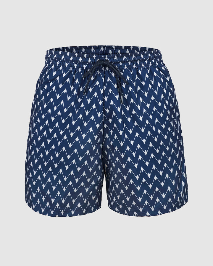 Pantaloneta de baño masculina con práctico bolsillo al lado derecho