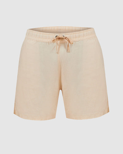 Pantaloneta masculina tipo lino#color_802-beige