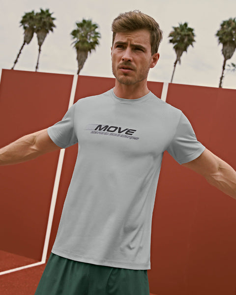 Camiseta deportiva masculina con tecnología de secado rápido#color_715-gris