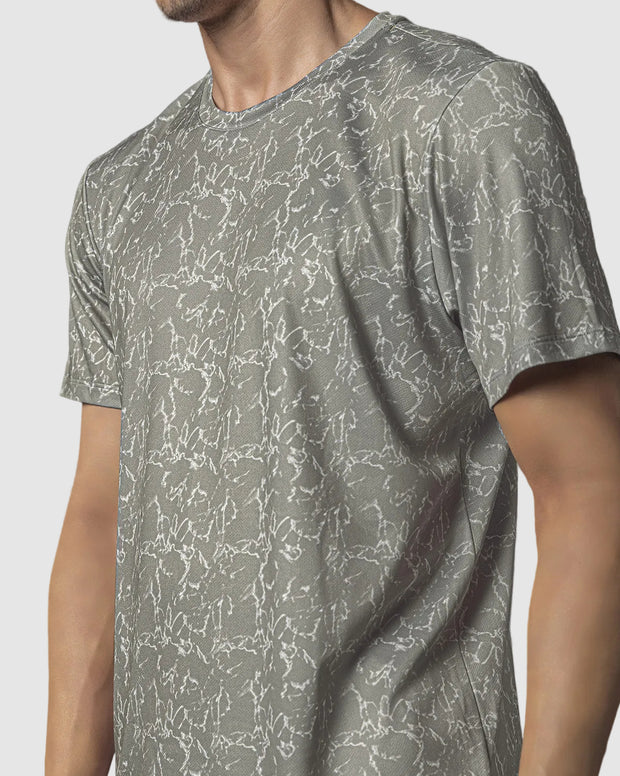 Camiseta deportiva masculina con tecnología de secado rápido