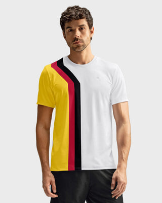 Camiseta deportiva masculina con tecnología de secado rápido#color_a57-blanco-alemania