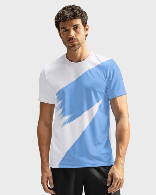 Camiseta deportiva masculina con tecnología de secado rápido