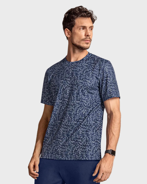 Camiseta deportiva masculina con tecnología de secado rápido