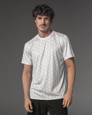 Camiseta deportiva masculina con tecnología de secado rápido#color_a92-estampado-triangulo