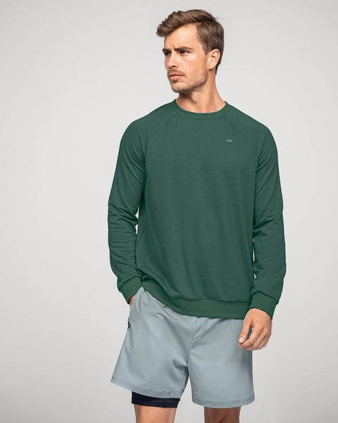 Sudadera deportiva masculina#color_611-verde