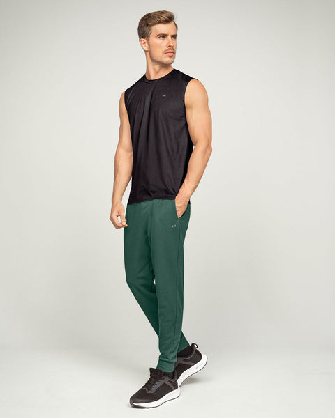 Jogger deportivo estilo sudadera con bolsillos laterales funcionales#color_611-verde