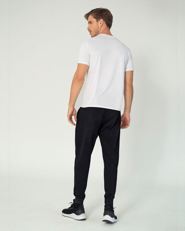 Jogger deportivo estilo sudadera con bolsillos laterales funcionales