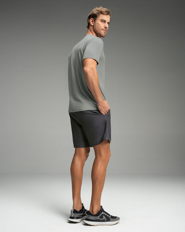 Pantaloneta deportiva con bolsillos funcionales