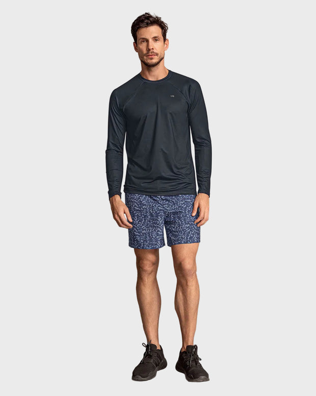 Pantaloneta deportiva con bolsillos funcionales