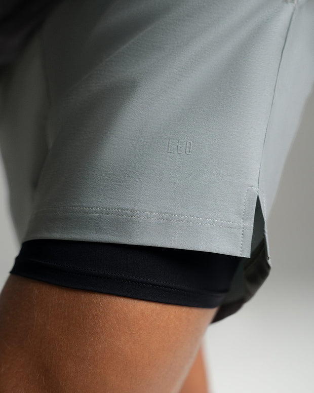 Pantaloneta deportiva con bóxer interno