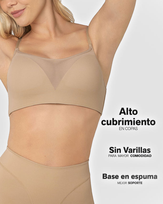 Brastop en copas prehormadas fijas en espuma