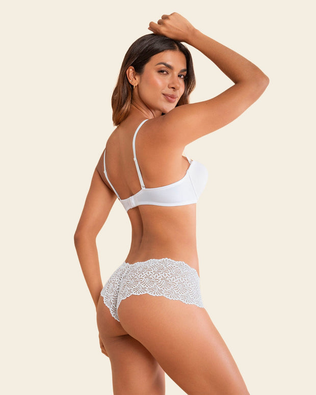 Brasier strapless con varilla de realce suave