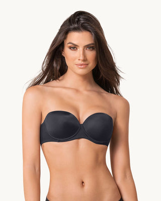Brasier strapless con varilla de realce suave#color_700-negro