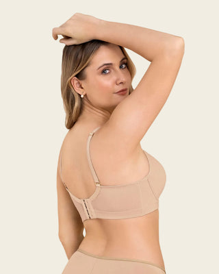 Brasier de realce suave y buen cubrimiento en espalda#color_802-cafe-claro
