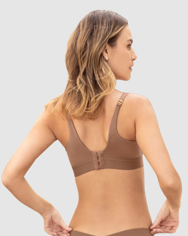 Brasier tipo top ultraliviano con copas internas fijas