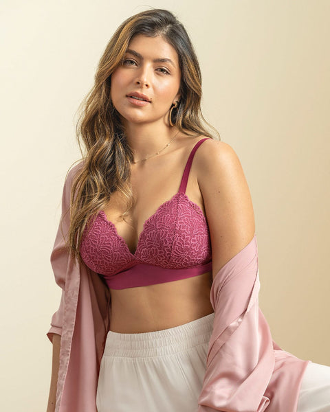 Brasier sin Varilla Liso y SmartLace®#color_300-rosa-medio
