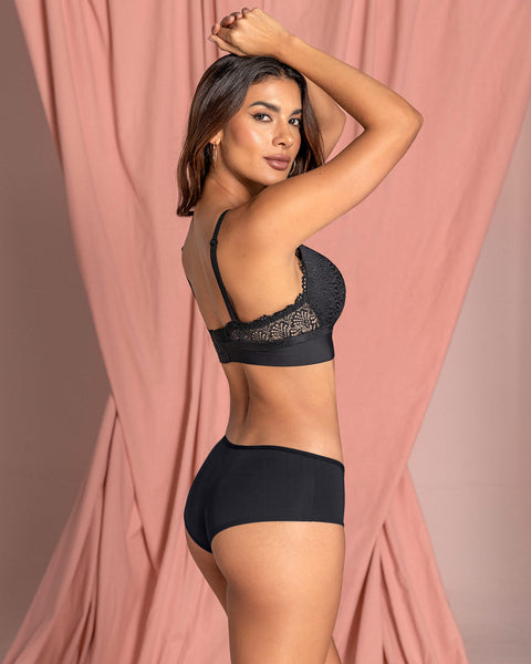 Brasier sin Varilla Liso y SmartLace®#color_700-negro