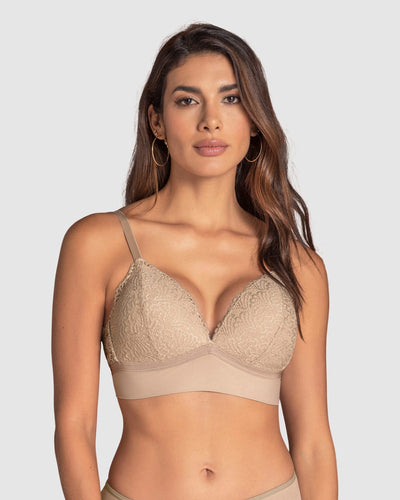 Brasier sin Varilla Liso y SmartLace®#color_802-cafe-claro