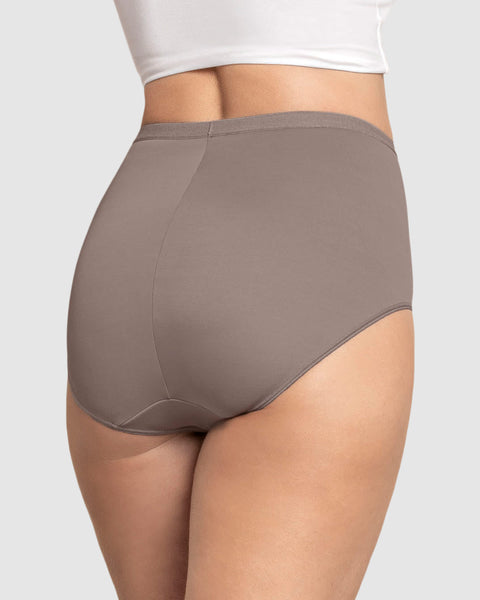 Panty clásico de compresión suave con excelente modelación#color_790-gris-claro