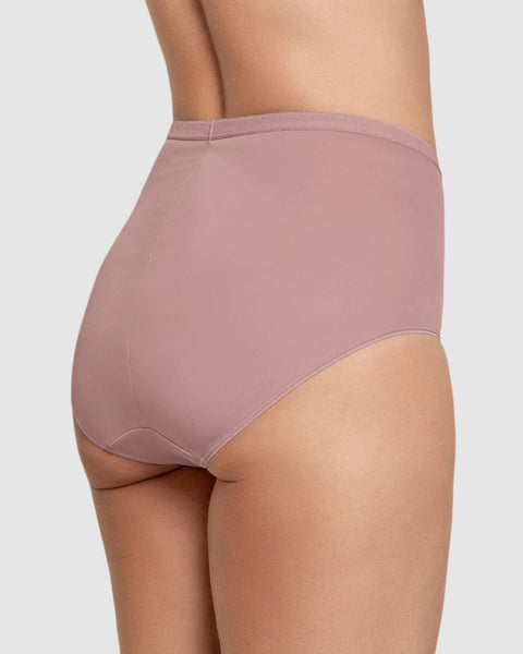 Panty clásico de compresión suave con excelente modelación#color_a20-palo-de-rosa