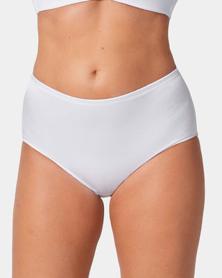 Panty clásico de control suave con efecto levantacolas#color_000-blanco