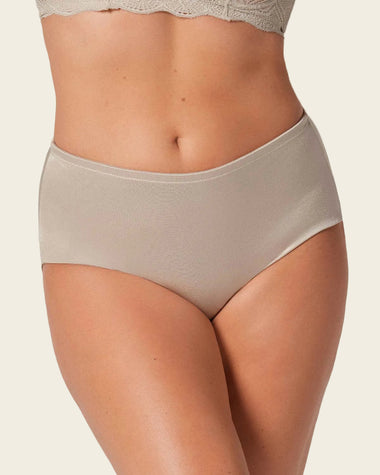 Panty clásico de compresión firme con efecto levantacolas#color_802-cafe-claro