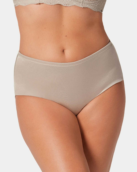Panty clásico de compresión firme con efecto levantacolas#color_802-cafe-claro