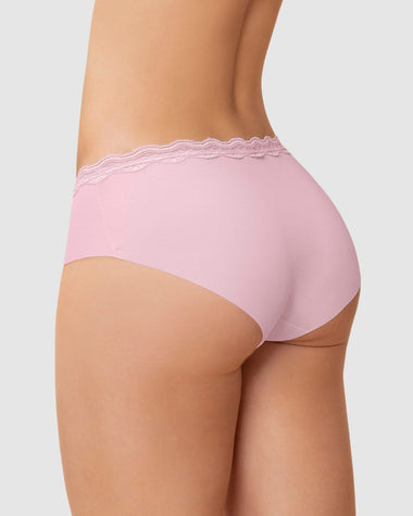 Panty hípster con SmartLace® en cintura tiro medio#color_329-rosado-claro