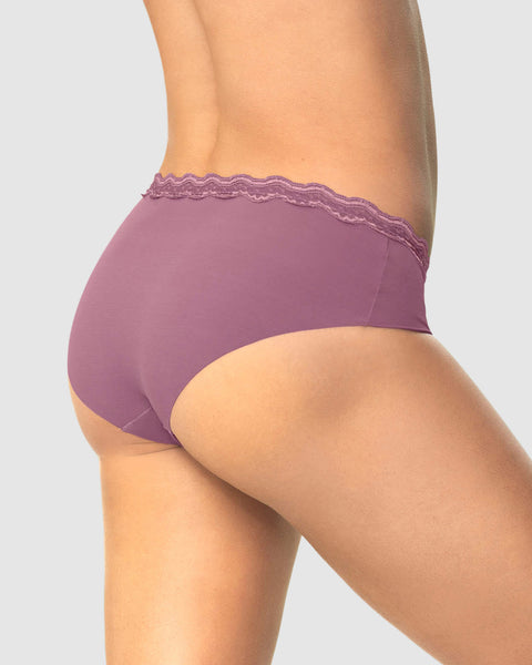 Panty hípster con SmartLace® en cintura tiro medio#color_402-morado-claro