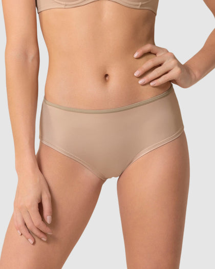 Panty hípster tela lisa#color_802-cafe-claro