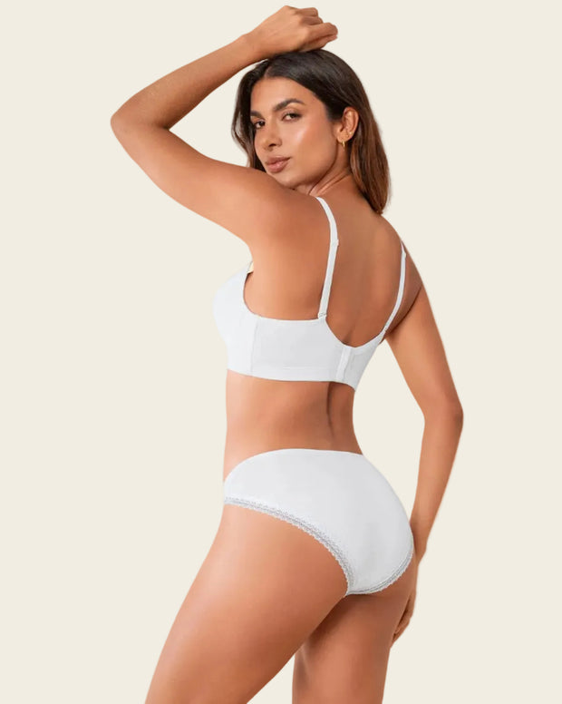 Panty tipo bikini con SmartLace® decorativo en piernas