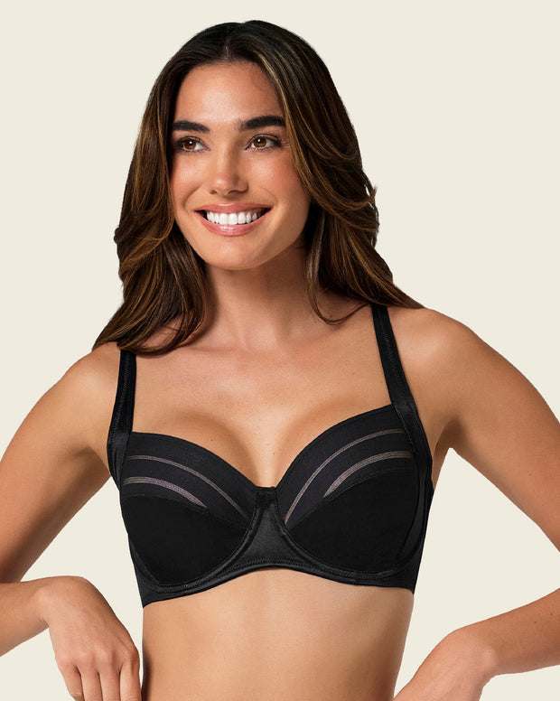 Brasier de buen cubrimiento ideal para busto pesado natural support