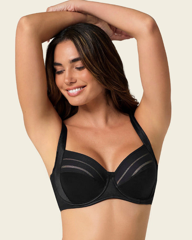 Brasier de buen cubrimiento ideal para busto pesado natural support