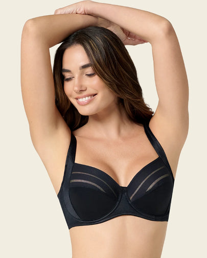 Brasier de buen cubrimiento ideal para busto pesado natural support#color_700-negro