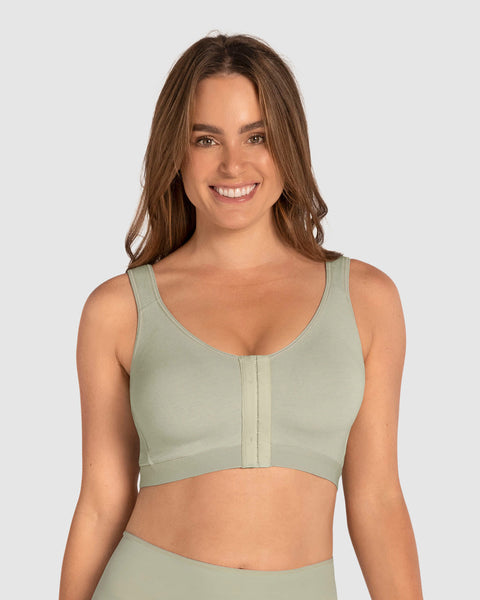 Brasier tipo top multiusos ultracómodo en algodón#color_697-verde-claro