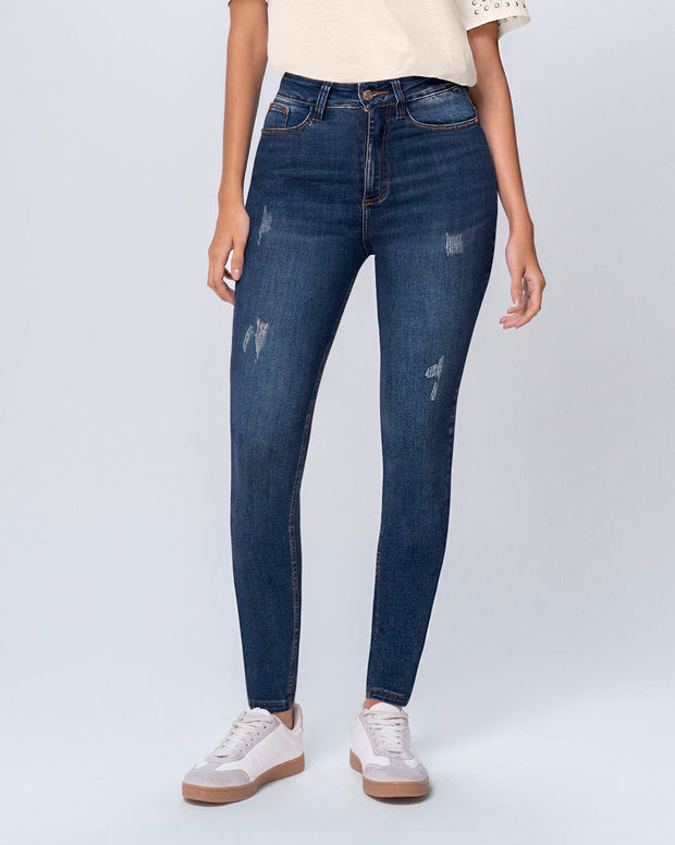 Jeans skinny esenciales para mujer
